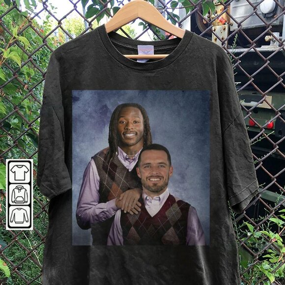 Derek Carr Alvin Kamara Shirt, New Orleans Football Step Bros, Funny Gift Footba - Picture 1 of 2